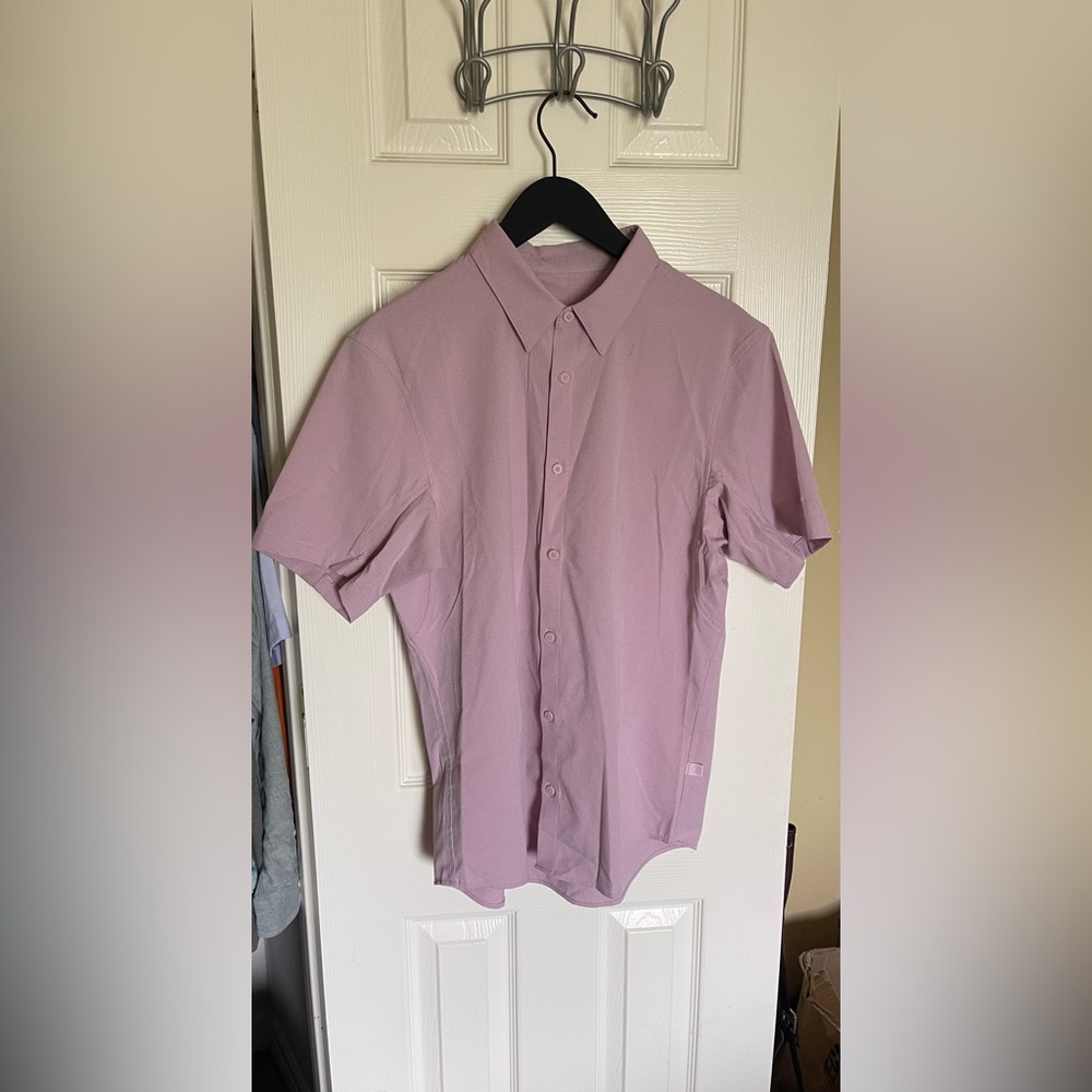 lululemon Airing Easy Short Sleeve Pink Peony